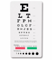 Snellen Pocket Eye Chart